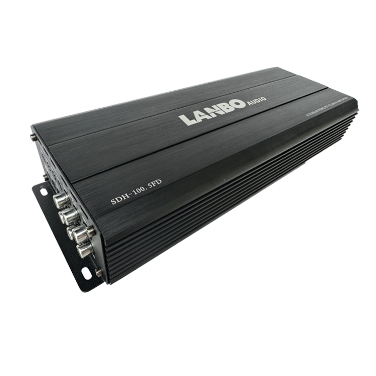 LANBO LBC100.5FD Full-Range Class D 5 Channel Car/Marine/Powersports Amplifier Perfect for Car Audio and Subs